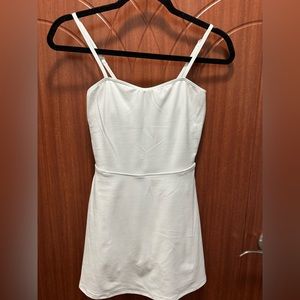 White alo yoga tennis dress